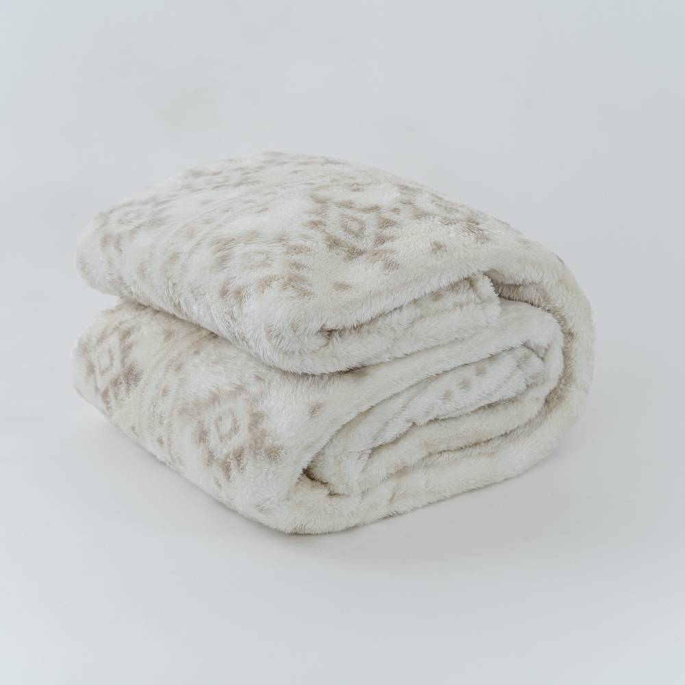 COBIJA ESSENTIALS ETNICA HABANA