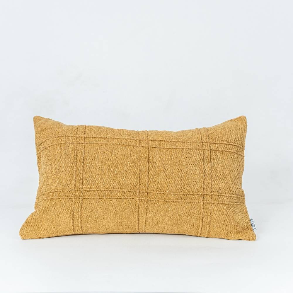 COJIN ESSENTIALS LINEAS BACATA MOSTAZA