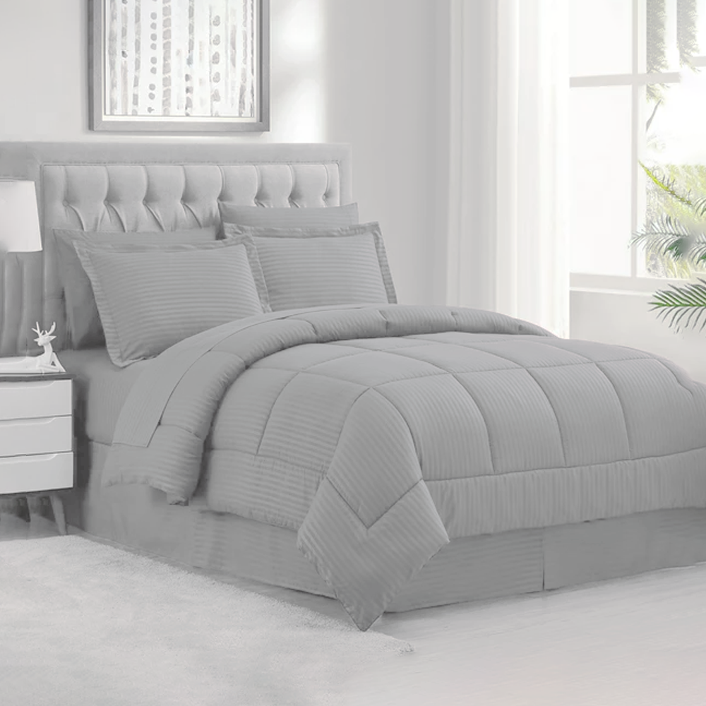 EDREDON MICROFIBRA PREMIUM RAYAS